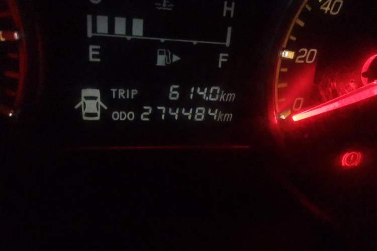 Used CHANGAN KAICHENG Star 7 2014 1.4L Elite Version E14V Odometer Close Up