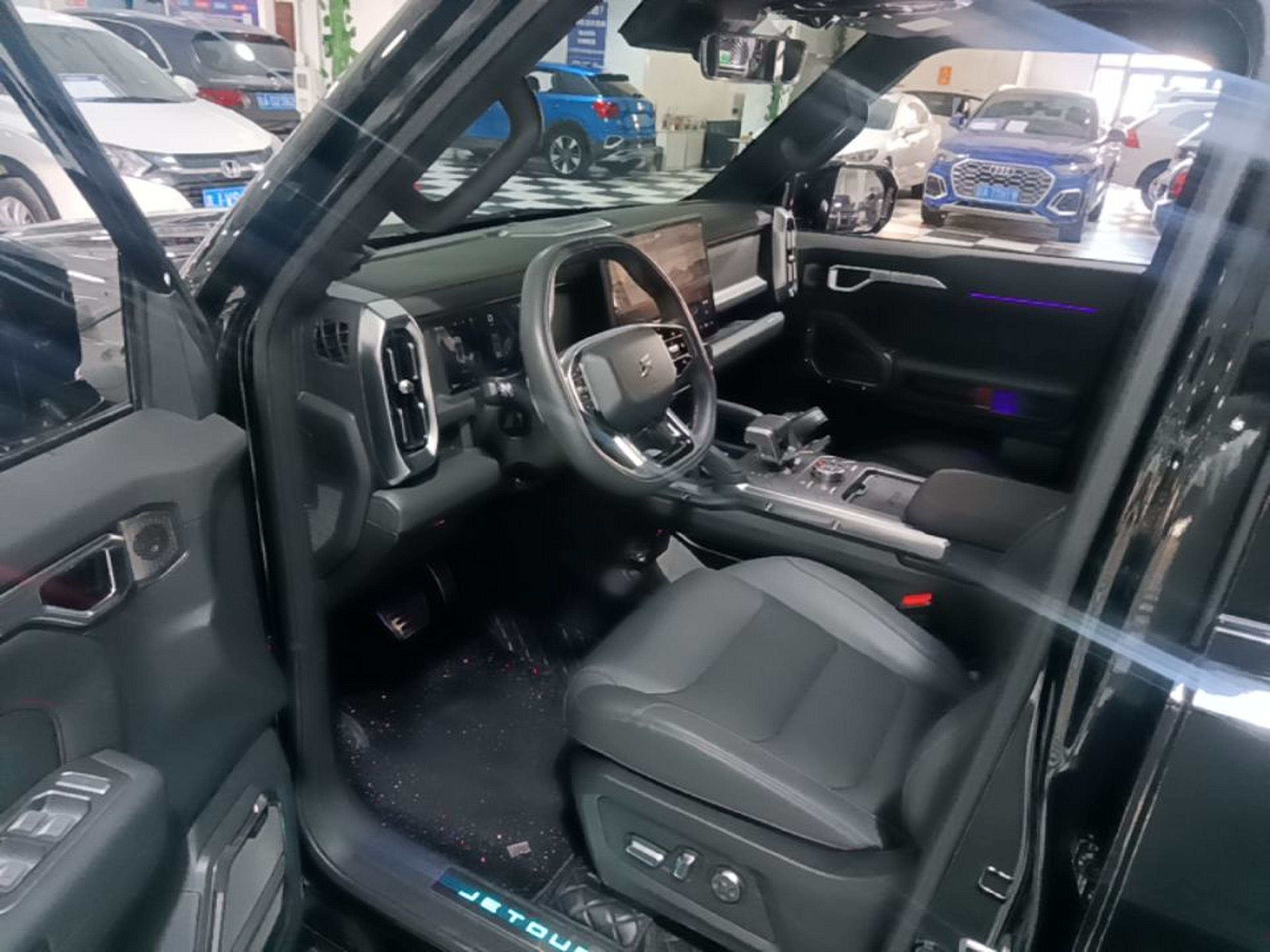 Avant de la voiture