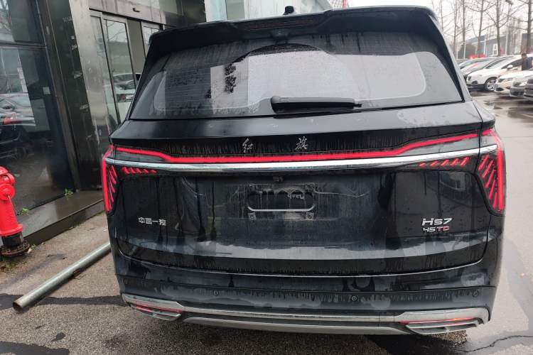 Used Hongqi HS7 2024 2.0T Automatic Two-Wheel Drive Flagship Edition Five Seats Rear