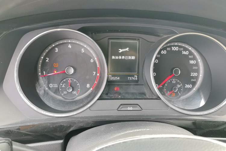 Used Volkswagen Tiguan L 2018 330TSI Automatic Two-Wheel Drive Luxury Edition Instrument Cluster