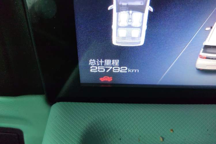Used Wuling Hongguang MINIEV 2021 Macaron Sandwich Model 170 km Lithium Iron Phosphate Odometer Close Up