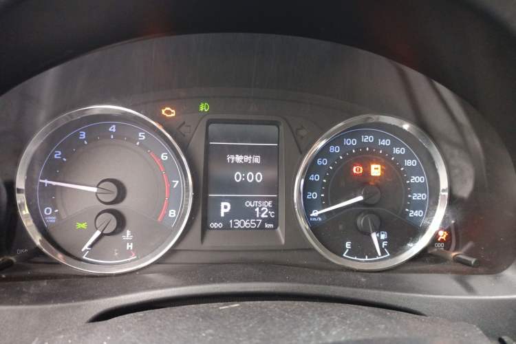 Used Toyota Corolla 2017 Revised Version 1.2T S-CVT GL-i Instrument Cluster