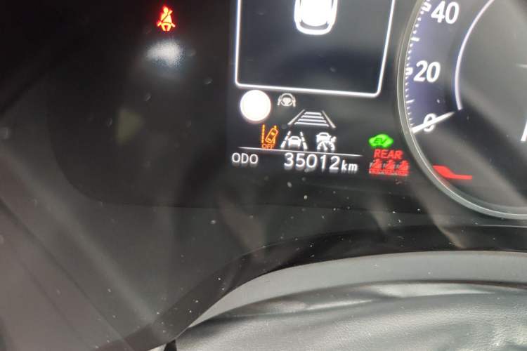 Used Lexus RX 2023 350h Four-Wheel Drive Enjoyment Version Odometer Close Up