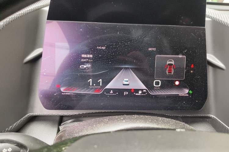 Used Haval DARGO 2021 1.5T DCT Two-Wheel Drive Border Collie Edition Instrument Cluster