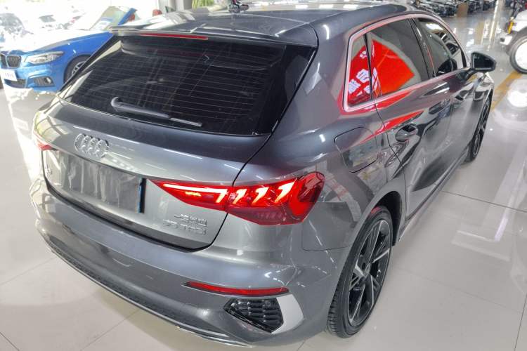 Used Audi A3 2024 Sportback 35 TFSI Fashionable Sports Model Rear Right 45 Deg