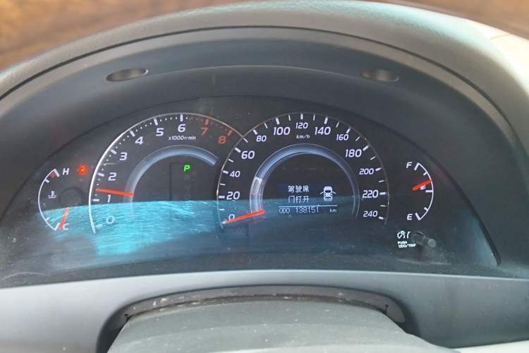 Used Toyota Camry 2010 240G Luxury Edition Instrument Cluster