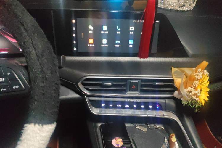 Used CHANGAN UNI-T 2020 1.5T Flagship Version Audio And AC Panel