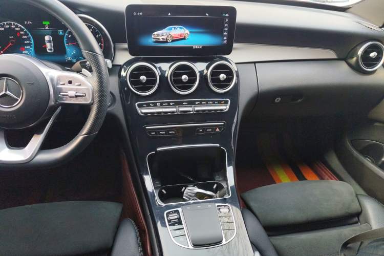 Used Mercedes-Benz C-Class 2020 C 260 Sport Edition Audio And AC Panel