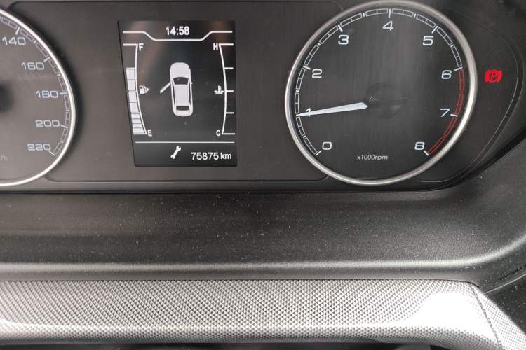 Used Chery Arrizo 5 2019 1.5L Manual Youth Edition China V Standard Odometer Close Up