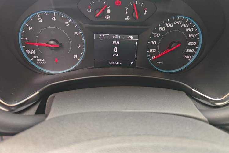 Used Chevrolet Equinox 2018 535T Automatic Chijie Edition Odometer Close Up