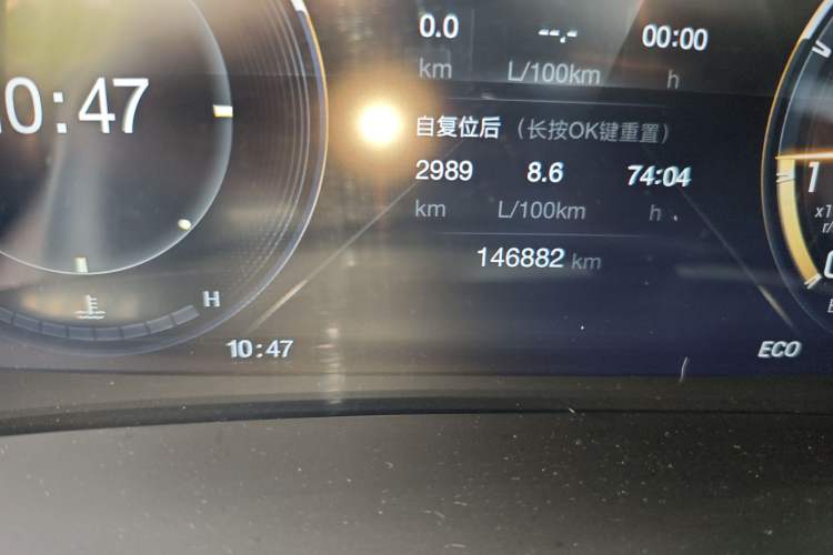 Used GAC Trumpchi M8 2023 Lingxiu Series 390T Ultimate Edition Odometer Close Up