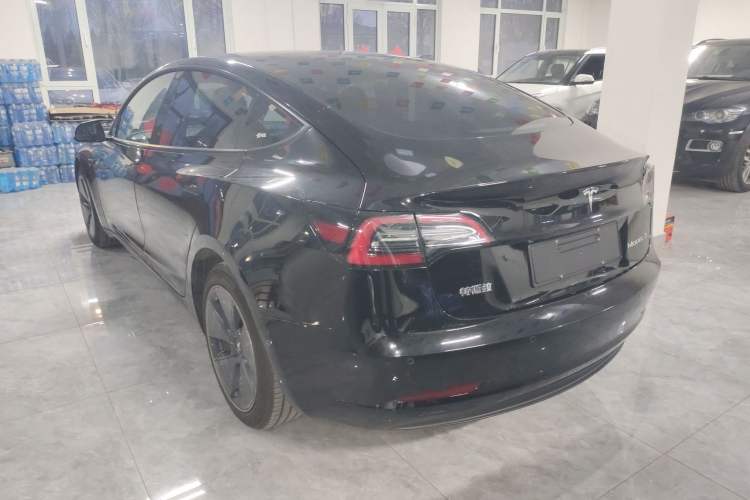 Used Tesla Model 3 2022 Rear-Wheel-Drive Version Rear Left 45 Deg