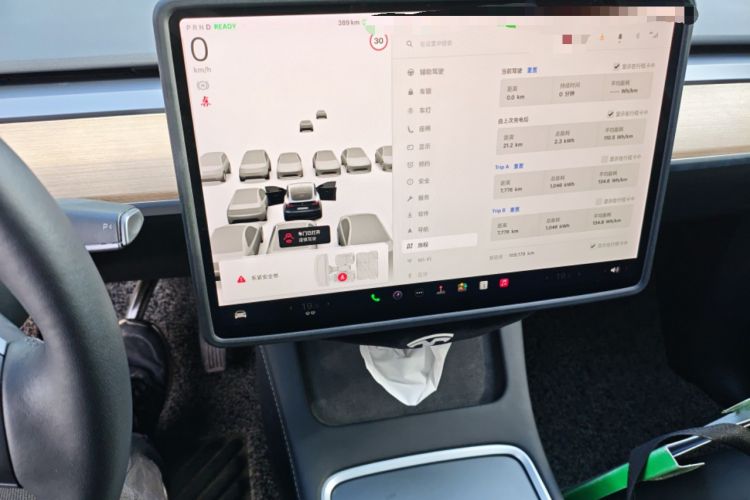 Used Tesla Model Y 2021 Standard Range Rear-Wheel Drive Version Instrument Cluster