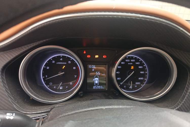 Used Zotye T300 2017 1.5L Manual Luxury Model Instrument Cluster