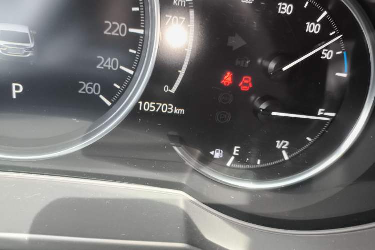 Used Mazda Atenza 2020 2.5L Sky Blue Prestige Edition Odometer Close Up