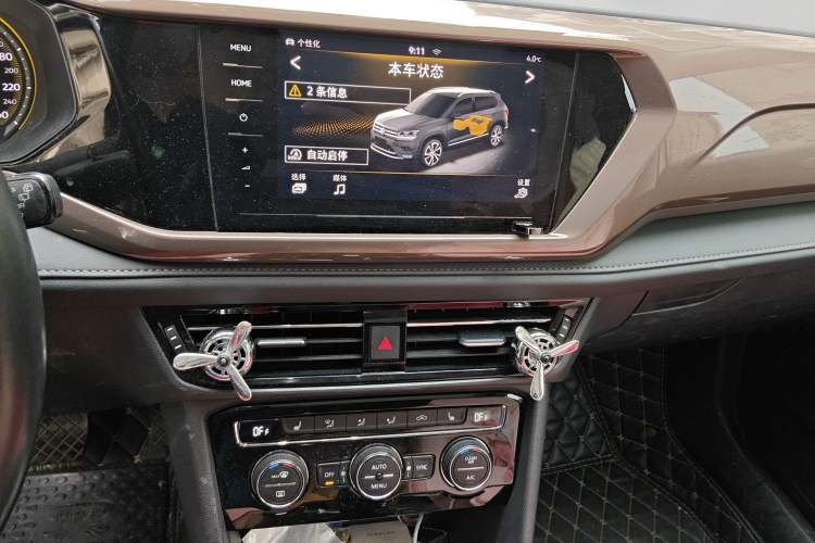 Used Volkswagen Tharu 2020 280TSI Two-Wheel Drive Luxury Edition China VI Standard Audio And AC Panel