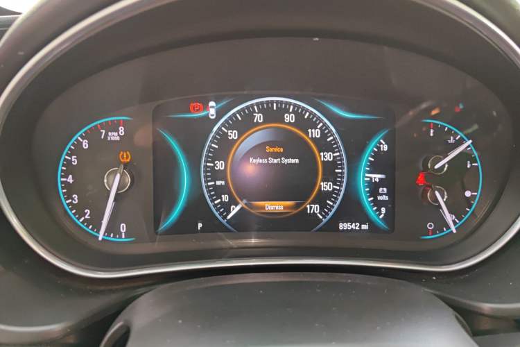 Used Buick Regal 2015 1.6T Elite Tech Model Instrument Cluster