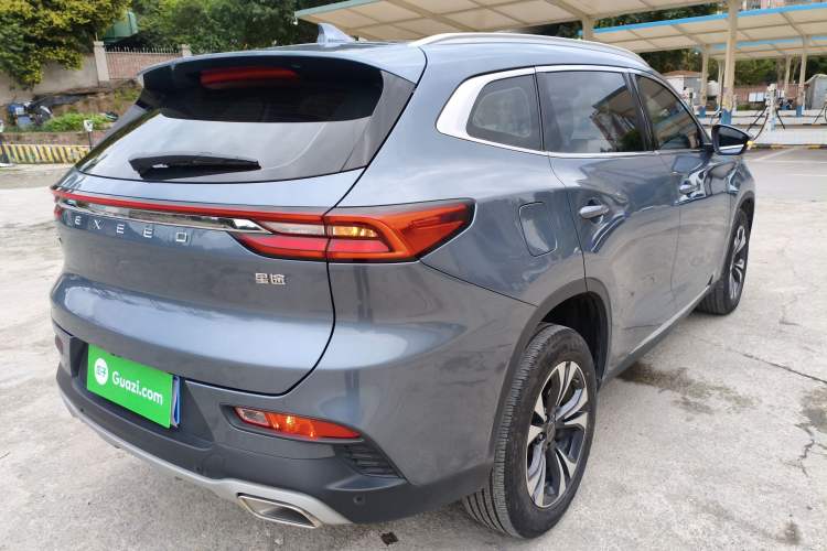 Used EXEED Lingyun 2019 1.6T Two-Wheel-Drive Platinum Edition Rear Right 45 Deg