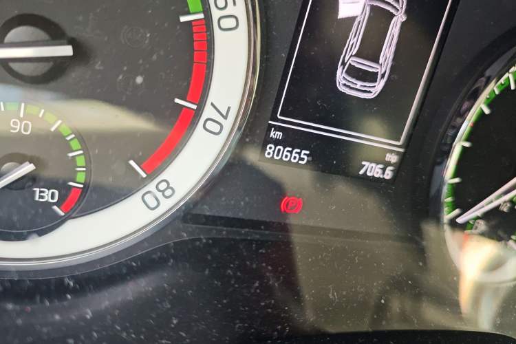 Used Skoda Kodiaq 2018 Restyled TSI330 7-Seater Two-Wheel Drive Luxury Enjoyment Edition Odometer Close Up