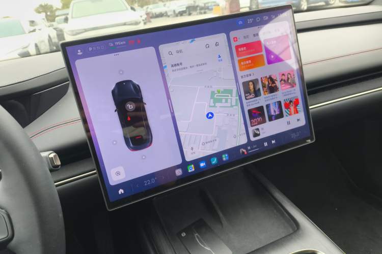 Used Xiaomi Auto SU7 2024 Rear-Drive Standard Founder Edition Audio And AC Panel