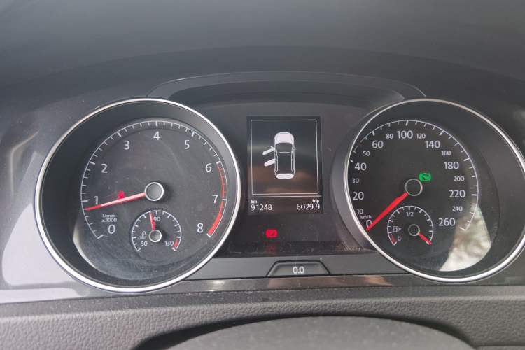Used Volkswagen Golf 2018 230TSI Automatic Comfort Model Instrument Cluster