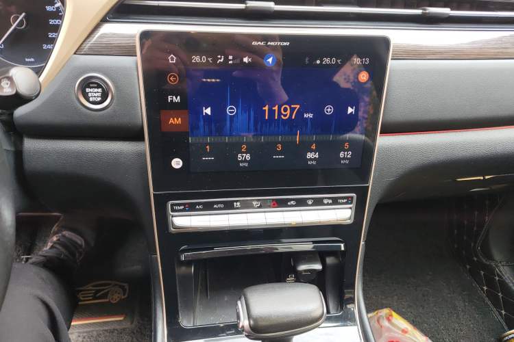 Used GAC Trumpchi GS5 2019 270T Automatic Luxury Edition Audio And AC Panel