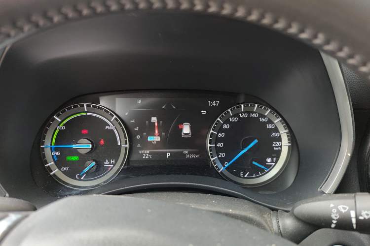 Used Toyota Highlander 2022 Dual-Engine 2.5L Four-Wheel Drive Luxury Edition 7 Seats Instrument Cluster