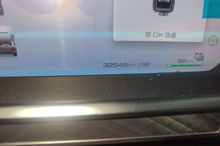 Used Tank 700 New Energy 2024 Hi4-T Ultimate Edition Odometer Close Up