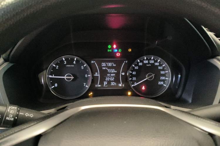 Used Honda Crider 2019 180 Turbo CVT Luxury Edition China VI Emission Standard Instrument Cluster