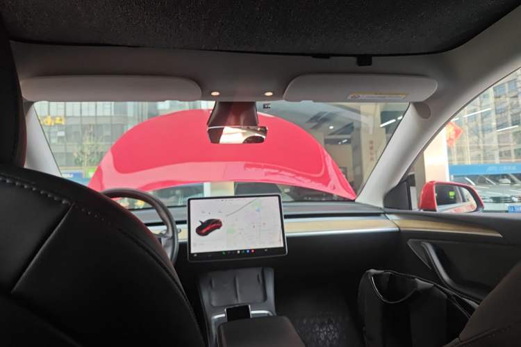 Used Tesla Model Y 2021 Long-Range All-Wheel-Drive Version Headliner