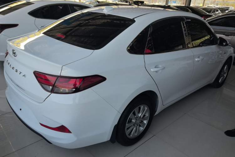 Used Hyundai Celesta 2018 1.6L Automatic GL Enjoyment Edition China VI compliant Rear Right 45 Deg