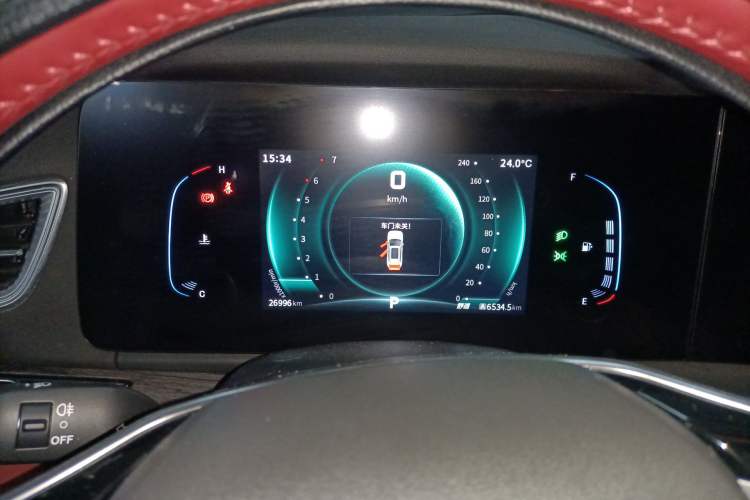 Used Dongfeng Fengon 580 2022 1.5T Automatic Enjoyment Model Instrument Cluster