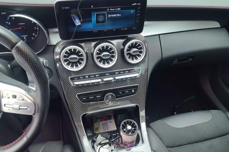 Used Mercedes-Benz C-Class AMG 2021 AMG C 43 4MATIC Audio And AC Panel