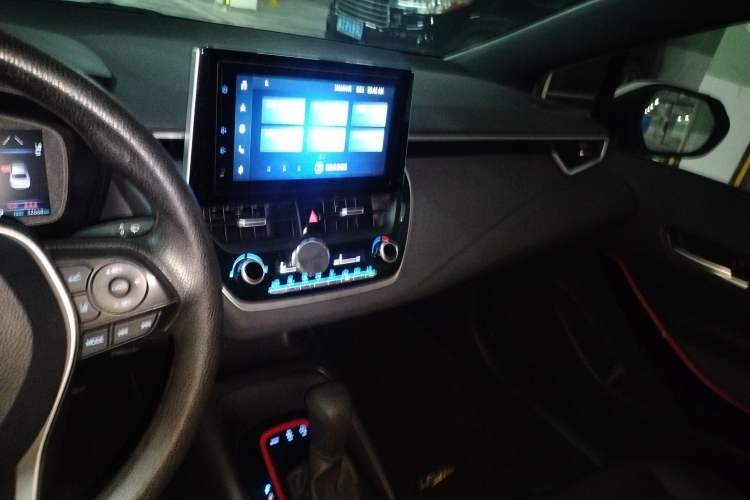 Used Toyota Levin 2021 185T CVT Sport Edition Audio And AC Panel