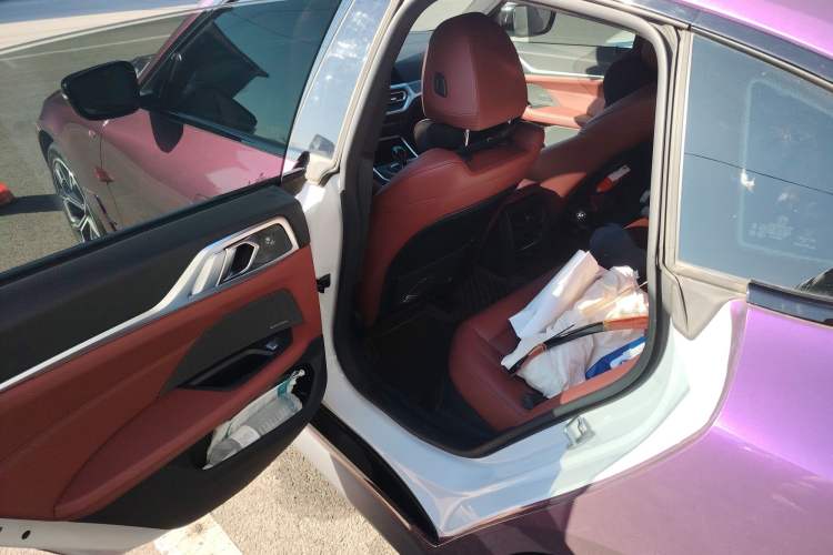 Used BMW 4 Series 2022 430i Gran Coupe M Sport Night Edition Left Rear Seat