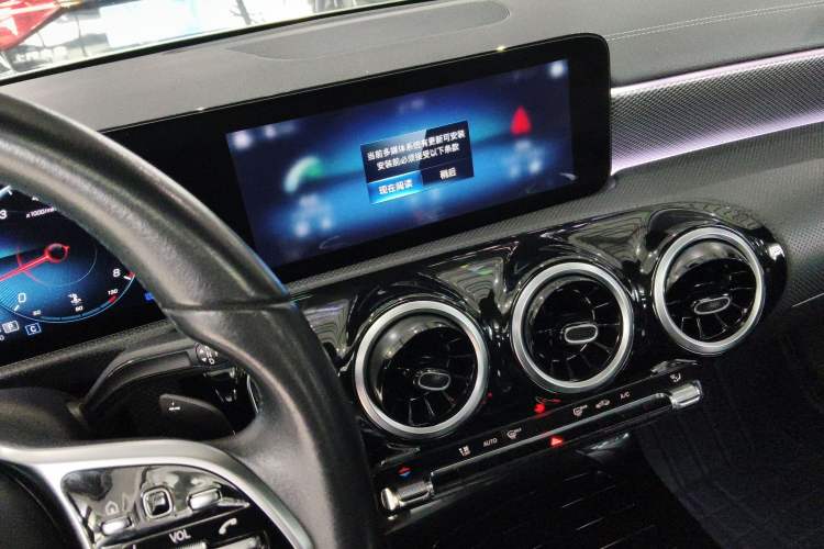 Used Mercedes-Benz A-Class 2022 A 180 L Sport Sedan Audio And AC Panel