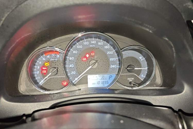 Used Toyota Levin 2018 185T CVT Luxury Edition Odometer Close Up