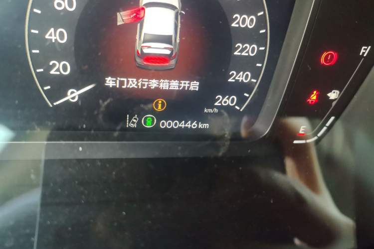 Used Honda Civic 2025 240TURBO CVT Smart & Fun Plus Odometer Close Up