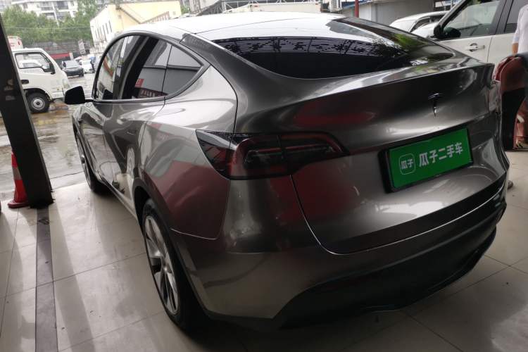 Used Tesla Model Y 2022 Revised Version Rear-Wheel Drive Rear Left 45 Deg
