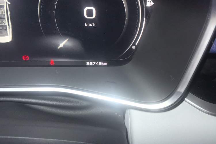 Used Geely Auto Preface 2021 2.0TD Luxury Version Odometer Close Up