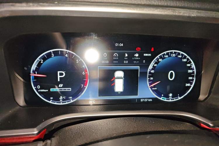 Used BAIC Off-Road BJ40 2019 2.0T Automatic Four-Wheel Drive Urban Hunter Edition Premium Model China V Emission Standard Instrument Cluster