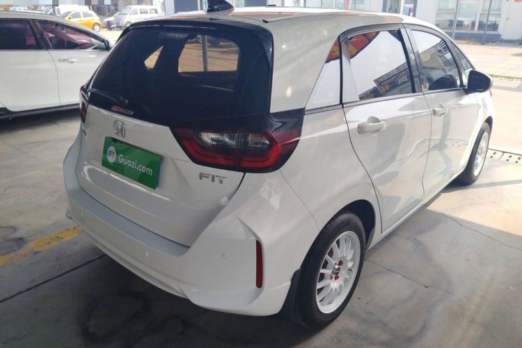 Used Honda Fit 2021 1.5L CVT Trend Edition Rear Right 45 Deg