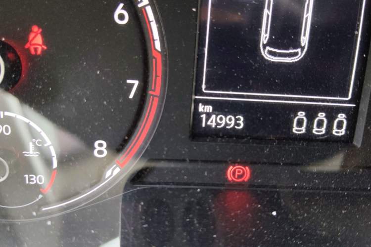 Used Volkswagen Polo 2022 Plus 1.5L Automatic Enjoy Life Edition Odometer Close Up