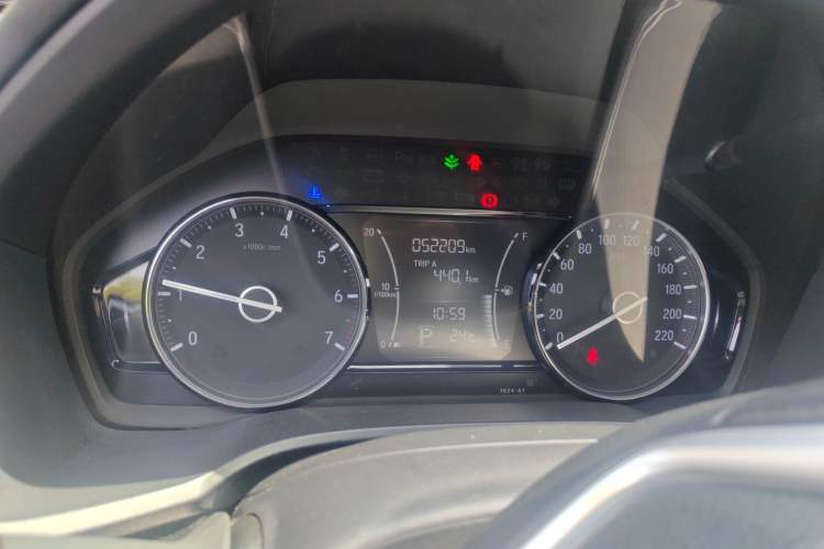 Used Honda Crider 2019 180 Turbo CVT Luxury Edition China V Odometer Close Up