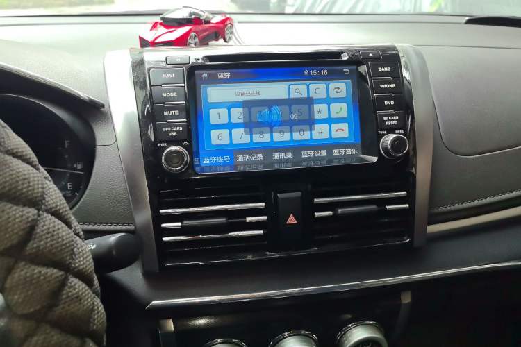 Used Toyota Vios 2014 1.5L Manual ZhiZhen Edition Audio And AC Panel