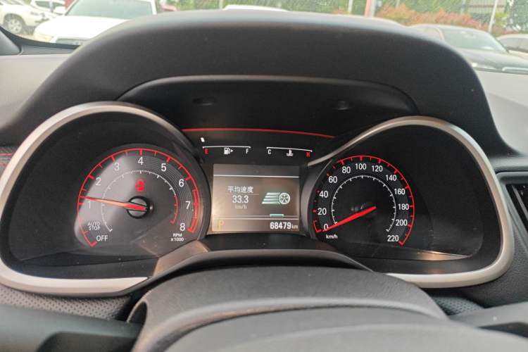 Used Chevrolet Monza 2019 RS 330T Automatic Sporty Edition China VI Standard Instrument Cluster