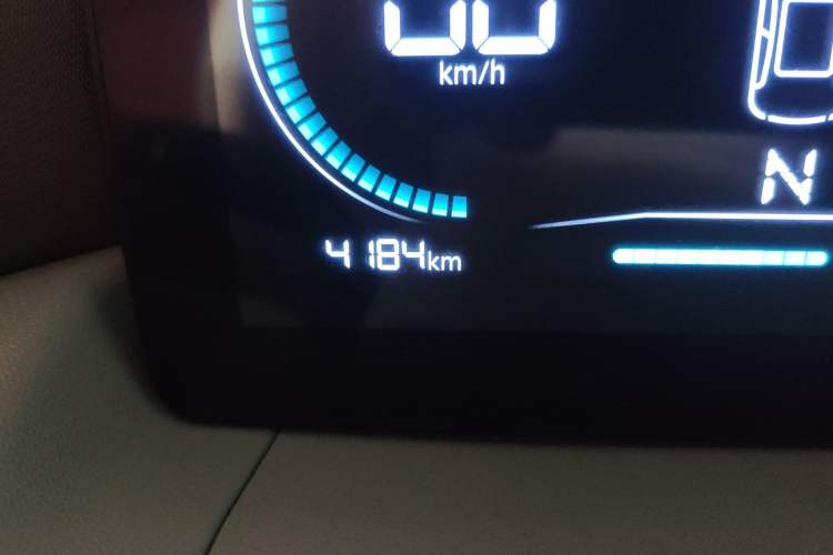 Used Leapmotor T03 2024 310 Comfort Edition Odometer Close Up