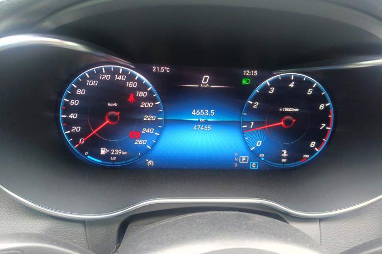 Used Mercedes-Benz C-Class 2020 Updated C 200 L Fashion Edition Instrument Cluster