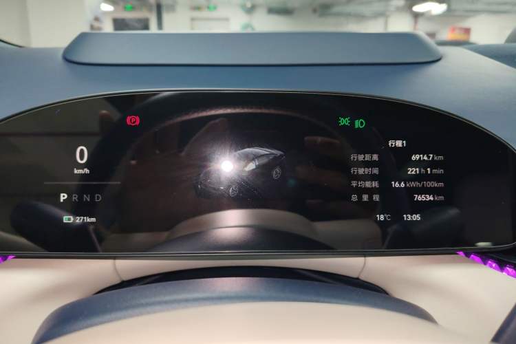 Used Zeekr 007 2024 Four-Wheel Drive Version 75 kWh Instrument Cluster