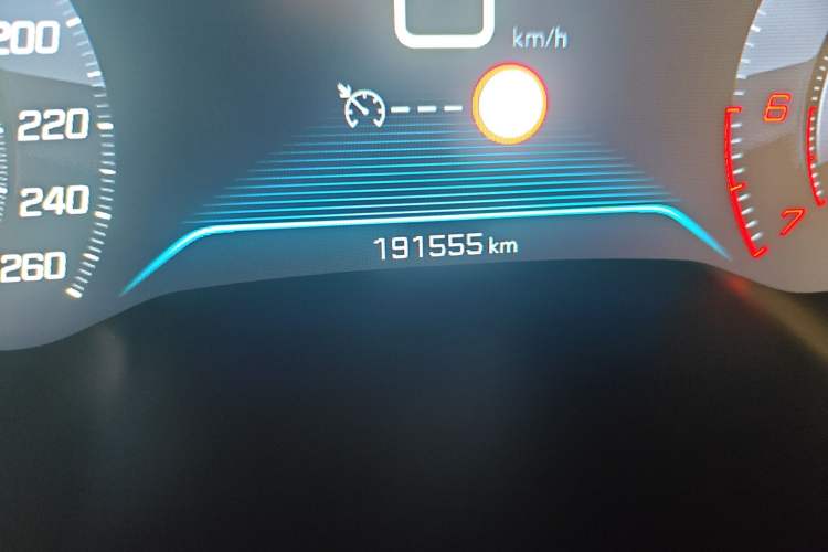 Used Peugeot 508 2021 508L 400THP PureTech Passion Edition Odometer Close Up